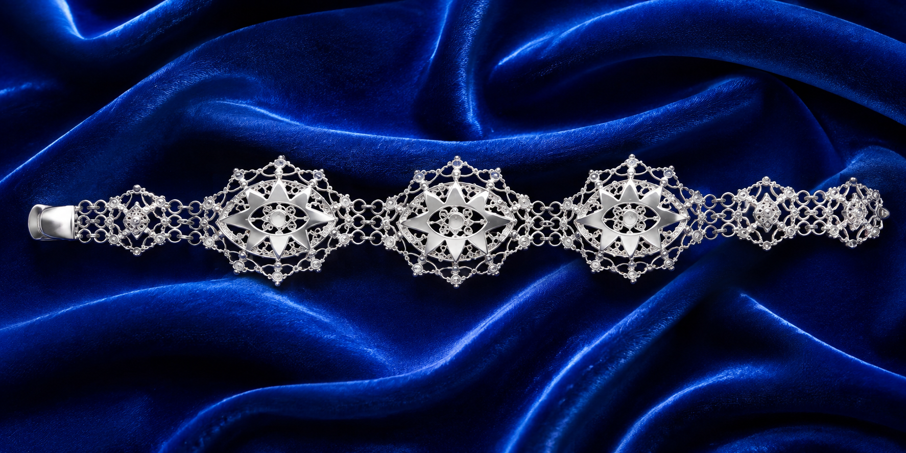 BRACCIALE STILE ANTICO CON LA PRESENTOSA MARQUISE