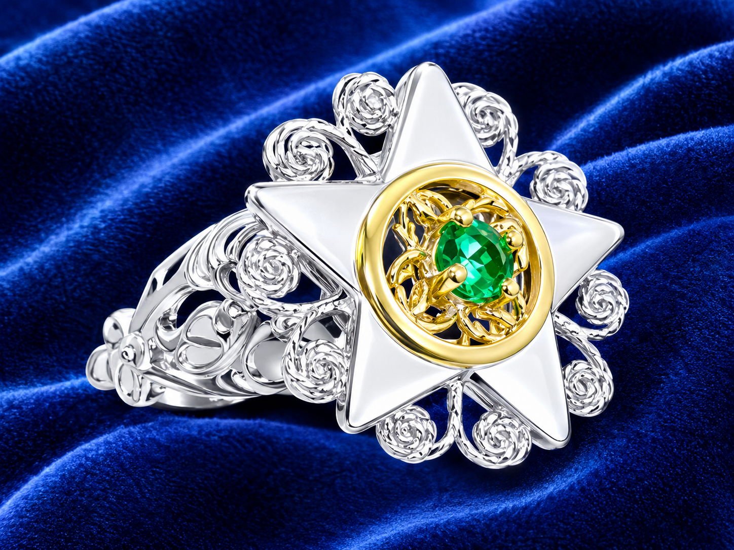 ANELLO FLORENTOSA FILIGRANA CERCHIO
