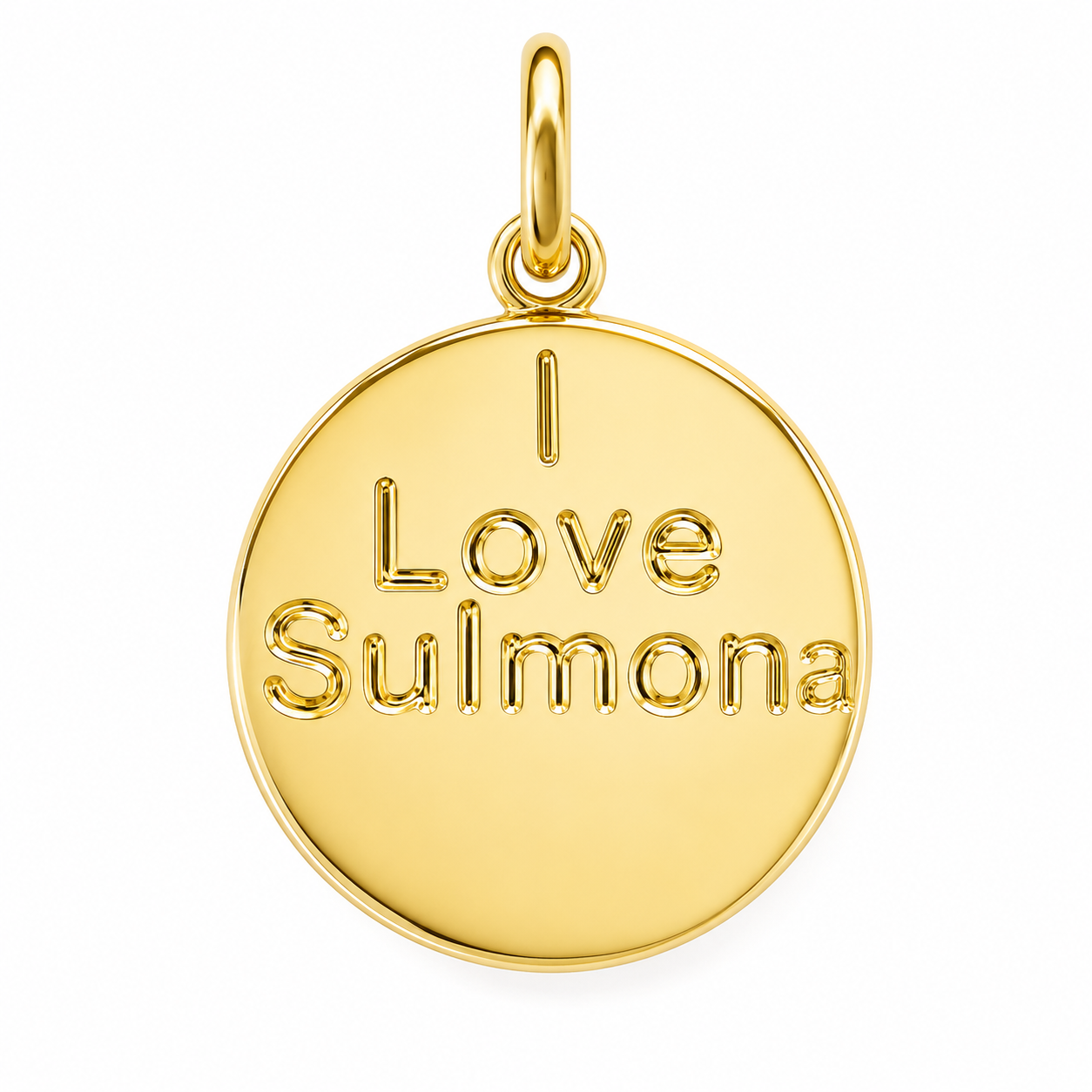 I LOVE SULMONA — OVIDIO CON CAMPANILE
