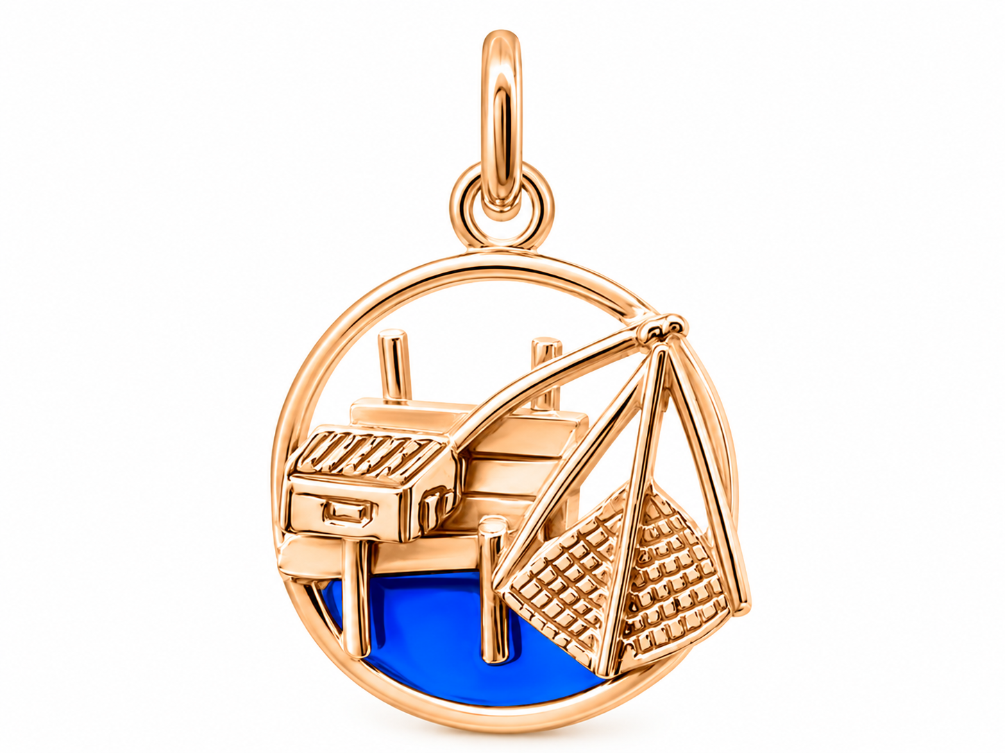TRABOCCO, rivestimento oro rosa 18k
